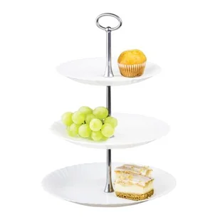 Luminarc Patera trzypoziomowa Feston 28 cm - Miski i półmiski - miniaturka - grafika 1