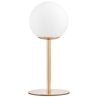 Lampy stojące - NOWOCZESNA LAMPA BIURKOWA ZŁOTA FREDICA SLIM - miniaturka - grafika 1