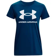 Koszulki sportowe damskie - Koszulka damska Under Armour SPORTSTYLE LOGO SS - miniaturka - grafika 1