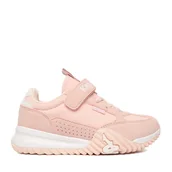Buty dla dziewczynek - Sneakersy Kappa CEO-351P8PW(DZ) Różowy - miniaturka - grafika 1