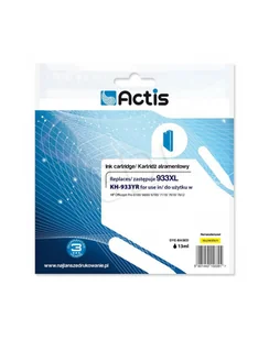 Tusz ACTIS KH-933YR (zamiennik HP 933XL CN056AE; Standard; 13 ml; żółty) - Tusze zamienniki - miniaturka - grafika 1