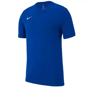 Nike, Koszulka męska, Y Tee Team Club 19 SS, niebieski, rozmiar S - Koszulki sportowe męskie - miniaturka - grafika 1