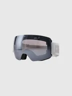 Gogle narciarskie - 4F Gogle narciarskie z powłoką lustrzaną uniseks - białe MT - miniaturka - grafika 1