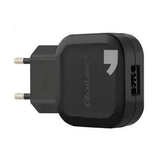 Qoltec ZASILACZ SIECIOWY 12W 5V 2.4A | USB + KABEL USB TYPC 50184 - Akcesoria do tabletów i e-booków - miniaturka - grafika 1
