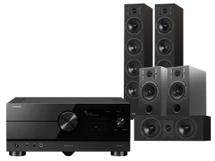 Kino domowe Yamaha RX-A4A (czarny) + Diva 6 + 3 + 7 (czarny) - Kino domowe - miniaturka - grafika 1