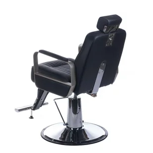 Fotel barberski HOMER BH-31237 Czarny - Fotele fryzjerskie - miniaturka - grafika 8
