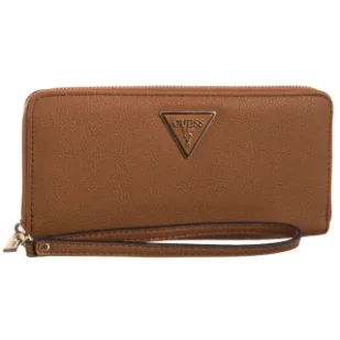 Portfel Laurel II Slg Large Zip Around SWBG74 59146 Cognac (GU789-a) Guess - Portfele - miniaturka - grafika 1