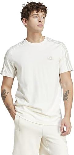adidas Koszulka męska Essentials Single Jersey z 3 paskami, 4XL