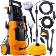 Myjki ciśnieniowe - RIWALL REPW180M + 3 SZCZOTKI + WAŻ DO KANALIZACJI - miniaturka - grafika 1