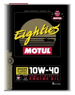 Motul Classic Eighties 10W40 2L - Oleje silnikowe - miniaturka - grafika 1