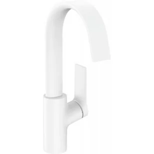 Hansgrohe 75030700 Vivenis Jednouchwytowa bateria umywalkowa 210 z obrotow$414 wylewk$415 i kompletem odp$416ywowym bia$417y matowy - Baterie umywalkowe - miniaturka - grafika 1