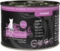 Mokra karma dla kotów - Catz Finefood Purrrr w puszkach, 12 x 200 g / 190 g - No. 111, jagnięcina (12 x 200 g) - miniaturka - grafika 1