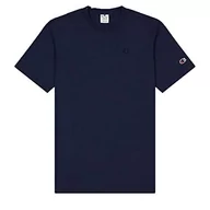 Koszulki męskie - Champion T-shirt męski, granatowy (Eco-future), L - miniaturka - grafika 1