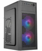 Obudowy komputerowe - EUROCASE skříň ML N6-530B, ATX, 2x USB-A, 2x 120mm ARGB Fan, černá - miniaturka - grafika 1