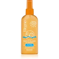 Balsamy i kremy do opalania - Lirene Suchy olejek ochronny SPF50 150ml - miniaturka - grafika 1