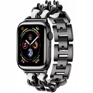 Akcesoria do smartwatchy - Bransoleta Stalowa Pasek Do Apple Watch 38 40 41Mm - miniaturka - grafika 1