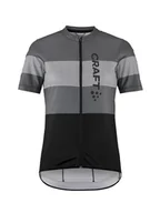 Koszulki sportowe damskie - Craft Koszulka kolarska "Core Endur" w kolorze szaro-czarnym - miniaturka - grafika 1