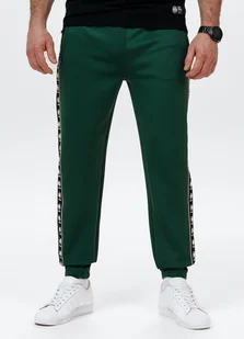 Spodnie dresowe PIT BULL OLDSCHOOL POWERS zielone (bottle green)-L - Spodnie męskie Spodnie dresowe PIT BULL OLDSCHOOL POWERS zielone (bottle green)-L - Spodnie męskie - miniaturka - grafika 1