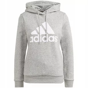 Bluza damska adidas Loungewear Es szara GL0719 L - Bluzy damskie - miniaturka - grafika 1