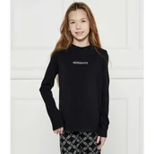 Bluzy dla dziewczynek - Patrizia Pepe Półgolf | Regular Fit - miniaturka - grafika 1