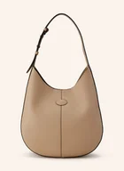 Torebki damskie - Tod's Torebka Hobo Z Saszetką beige - miniaturka - grafika 1