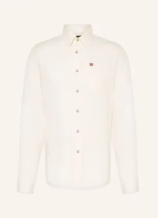 Napapijri Koszula Z Lnu G-Linen Ls Regular Fit weiss - NAPAPIJRI - Koszule męskie - miniaturka - grafika 1