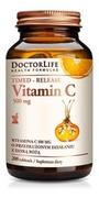 Suplementy naturalne - Doctor Life Doctor Life Timed-Release Vitamin C witamina C 500mg z dziką różą suplement diety 200 tabletek - miniaturka - grafika 1