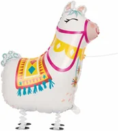 Balony i akcesoria - Balon chodzący Lama - 74 cm - 1 szt. - miniaturka - grafika 1