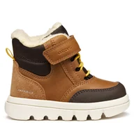 Buty dla chłopców - Kozaki Geox B Willaboom B Ab B365BC 0ME22 C6654 S Brązowy - miniaturka - grafika 1