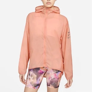 Damska Kurtka NIKE W W NK RUN DVN PKBL JKT DM7753-824 – Pomarańczowy - Kurtki damskie - miniaturka - grafika 1