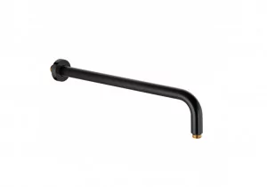 KLUDI 6651439-00 A-QA ramię natrysku 400 mm,  czarny mat - Akcesoria do armatury i ceramiki - miniaturka - grafika 1