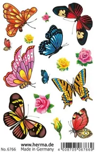 Tatuaże - Motyle - Herma - Zabawki kreatywne - miniaturka - grafika 1