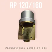 Akcesoria do myjek - Pneumatyczny zawór on-off RP120/160 3/4"BSP F - miniaturka - grafika 1