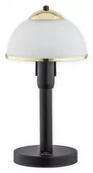 Lampy stojące - Lemir Lava lampka stołowa 1 pł. / czarny matowy + złoty O2928 L1 CZA + ZL O2928 L1 CZA + ZL - miniaturka - grafika 1