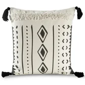 Poszewki na poduszki - Poszewka EUROFIRANY Boho 24 45 x 45 cm Kremowy - miniaturka - grafika 1