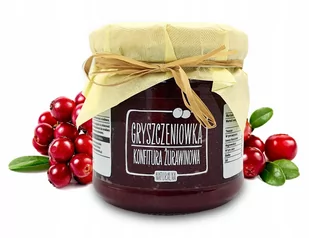Gryszczeniówka Konfitura Żurawinowa 200g - Konfitury, marmolady, powidła - miniaturka - grafika 1