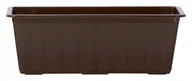 Donice - Prosperplast Skrzynka balkonowa Agro 50 cm brązowa - miniaturka - grafika 1