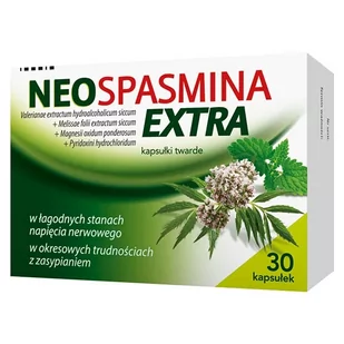 Neospasmina Extra x30 kapsułek - Układ nerwowy - miniaturka - grafika 1