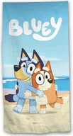 Ręczniki - Ręcznik kąpielowy Bluey Beach 70 x 140 cm Niebieski Beżowy Brązowy - miniaturka - grafika 1