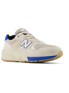 New Balance Skórzane sneakersy "580" w kolorze beżowym - Trampki damskie - miniaturka - grafika 1