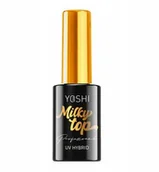 Lakiery hybrydowe - Yoshi Top no wipe Milky 10ml - miniaturka - grafika 1