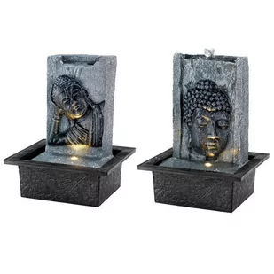 Fontanna Domowa Ledowa Budda Ściana Mała Pokojowa - Fontanny ogrodowe - miniaturka - grafika 1
