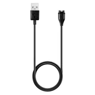 Akcesoria do smartwatchy - Kabel USB do ładowania GARMIN FENIX 7, 6, 6X, 6S, 5, 5X, 5S, 5 Plus Vivoactive 3 czarny 1m. - miniaturka - grafika 1