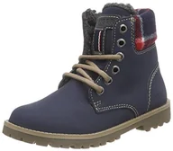 Kozaki damskie - Tommy Hilfiger Houston JR 1NW chłopięce kozaki z krótką cholewką, niebieski - niebieski Midnight 403-33 EU - miniaturka - grafika 1