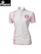 Koszulki jeździeckie - PIKEUR Koszula konkursowa dwukolorowa white/pink - miniaturka - grafika 1