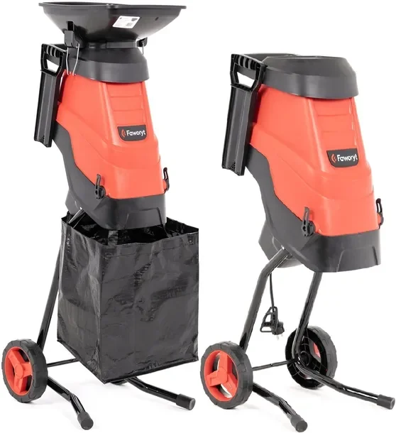 Faworyt Mocny Rozdrabniacz Elektryczny Do Gałęzi Tarczowy Rębak 2800w 45mm