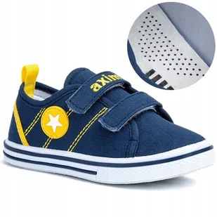 Axim trampki dziecięce niebieski rozmiar 19 - Buty dla dziewczynek - miniaturka - grafika 1