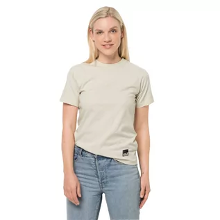 Koszule damskie - Jack Wolfskin T-shirt damski 365 T W White Sand - grafika 1