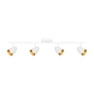 Lampy sufitowe - Tino lampa sufitowa (spot) 4xGU10 biała/złota SPL-36748-4-WH-GD - miniaturka - grafika 1