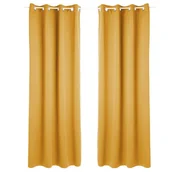 Zasłony - Zasłona Zaciemniająca Na Przelotkach 135 X 240 Cm, 2 Sztuki W Komplecie - miniaturka - grafika 1